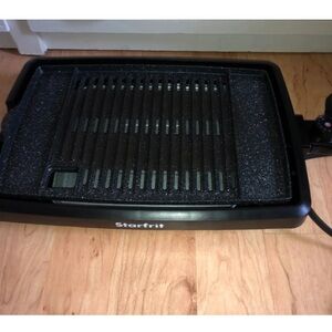 Starfrit Black Electric Indoor Smokeless Grill Pan